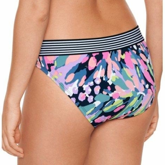 AVIA Painterly Tropics Bikini Bottoms - Picture 3 of 7